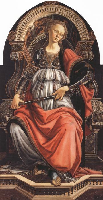 Sandro Botticelli Fortitude (mk36) oil painting image
